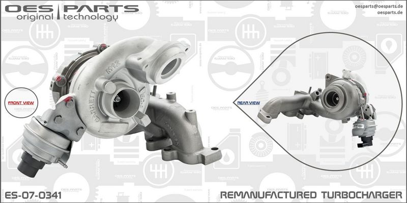 OES PARTS Компрессор, наддув ES-07-0341